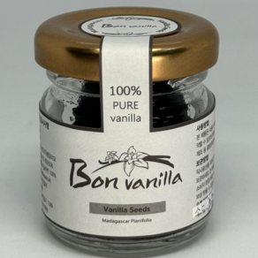 bon vanilla 마다가스카르 프리미엄 천연 바닐라빈 씨드 20g