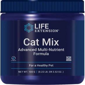 Life Extension Cat Mix – Ou Pefect Nutient Blend fo Kitty – Gluten-Fee Non-GMO – Net Wt.100 G, 1개, Infomation Not Available