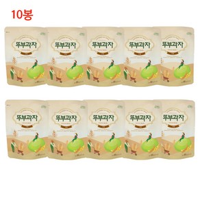 쿠키아 뚜부과자 오곡 X 10봉 두부과자 건강간식, 50g, 10개