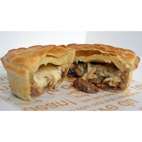 [훈스파이] 스테이크버섯 Steak & Mushoom 수제 미트파이 Meat Pie 국내제조 뉴질랜드 호주, 1개, 200g