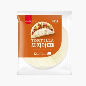 삼립 냉동 밀 또띠아 8호 504g x 4봉, 126g, 1개