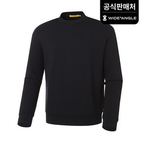 와이드앵글 공식 남성 WAGLE 픽셀 로고 맨투맨 티셔츠 M WMU22261Z1 (정상가:189 000)