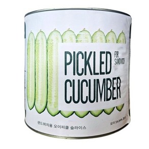 제이쿱 샌드위치용 오이피클 3.1kg, 1개