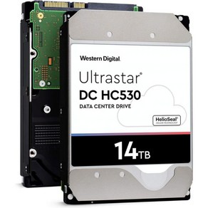 HGST WD Ultasta DC HC530 14TB SATA 6Gbs 3.5인치 데이터 센터 HDD WUH721414ALE604 0F31152 Renewed, 10TB - SE