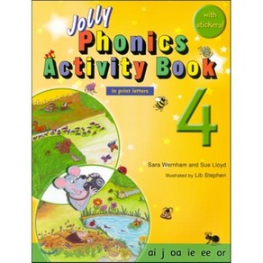 Jolly Phonics Activity Book 4 (in pint lettes), Jolly Leaning