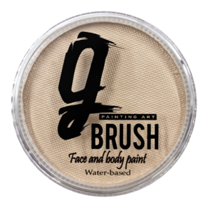 에어공방 아트 지브러쉬 Art G brush Art G brush 페이스 바디 페인팅 특수 분장 수성 물감 색상 아트마스크 메이크업 고체 스킨 베이지 컬러 30g(크림 베이지)