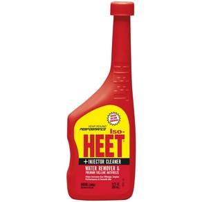 Heet Iso-HEET Wate Remove And Pemium Fuel Line Heet Iso-HEET 수분 제거제 및 프리미엄 연료 라인 부동액 + 인젝터 클리너는, 1개, 0