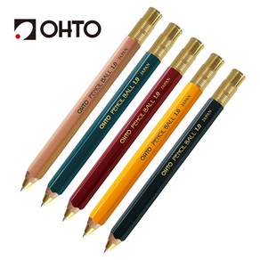 OHTO 오토 유성 목재볼펜 1.0mm BP-680E, 네추럴 BP-680E-NT