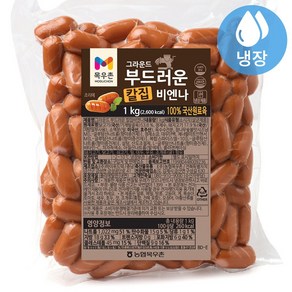 목우촌 그라운드 부드러운 칼집비엔나, 1kg, 10개