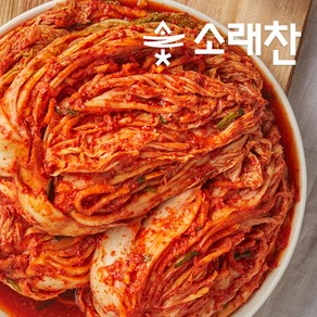 소래찬 배추김치 포기김치 1.2kg 3kg 5kg 10kg, 2개