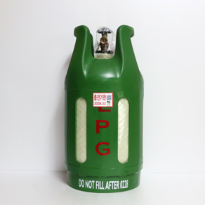 10kg LPG 슈프림 컴포지트 가스통 가벼운 휴대용 가스용기, 1개, 10kgLPG컴포지트가스통