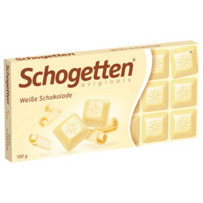 쇼게튼 Schogetten 화이트 초콜릿, 1개, 100g