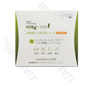 BNR17 다이어트 유산균 비에날씬 프로틴 40g X 14개입 1박스 [재고 00EA], 560g, 1개