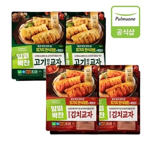 풀무원 [풀무원] 얇은피교자 400g 8개(남도김치4개+고기한상4개), 1개