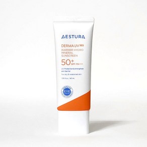 에스트라 더마UV365 장벽수분 무기자차 선크림 SPF50+ PA++++, 40ml, 1개