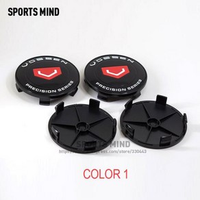 VOSSEN 자동차 휠 센터 허브 캡 장식 스타일링 림 68mm 4PCs/로트, [03] COLOR 1, 1개