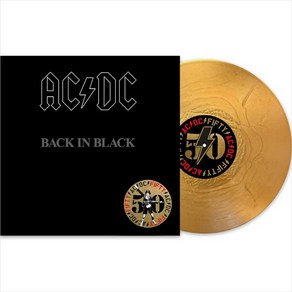 (수입LP) AC/DC - Back In Black (50th Annivesay) (Gold Colo)