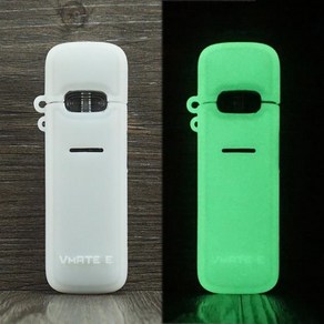 Voopoo Vmate E Pod Vape 텍스처 스킨 커버 슬리브 랩 쉘 젤 쉴드 롯지 파우치 선체 댐퍼 용 2pcs 실리콘