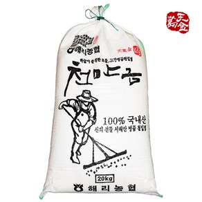 천만금 고창 해리농협 갯벌 천일염 24년산, 20kg, 1개