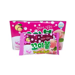 꼬미볼 복숭아맛 40g x 20개입 (1곽), 800g, 1개