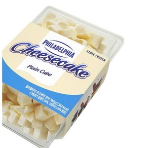필라델피아 플레인 치즈케이크 큐브 3kg 1개