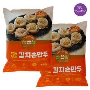 취영루 참앤참 김치 손만두 1.4kg, 2개