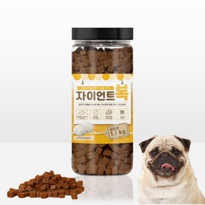 자이언트독 1.1kg - 노루궁뎅이버섯 대용량 강아지 간식 가수분해 노즈워크 훈련간식 (사은품증정), 1개