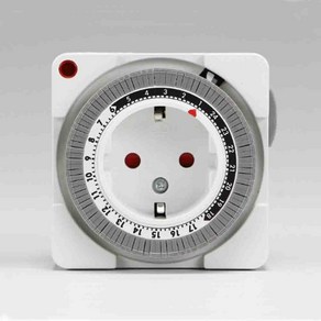 신성 콘센트형타임스위치 타임스위치 SST-800 4A, 8cm, 화이트, 1개