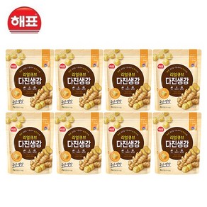 해표 리얼큐브 다진생강 23g, 8개