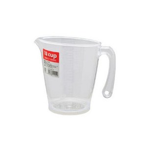 일본 이노마타 1L계량컵 빅사이즈 편리한 사용감, 1000ml, 1110-클리어