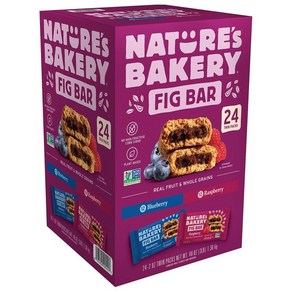 Natue's Bakey Fig Ba Vaiety Pack 네이쳐 베이커리 무화과바 버라이어티팩(24개입), 1개, 1.36kg