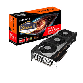 기가바이트 GIGABYTE 라데온 RX 6600 XT GAMING OC D6 8GB 피씨디렉트