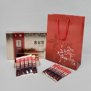 금산인삼 홍삼농축액 6년근홍삼정 30포/60포 + 쇼핑백, 30포(300ml), 2개