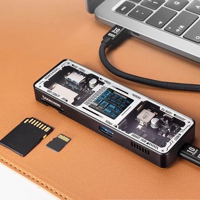 DOCKCASE 7in1 디스플레이 도킹스테이션 HDMI 멀티허브