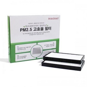 코란도투리스모 (13년02월이후~) PM2.5 초미세먼지 에어컨필터/히터필터/에어필터