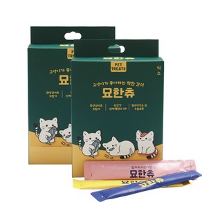 펫트리츠 묘한츄 대용량 고양이 간식 30p, 2개, 450g, 믹스