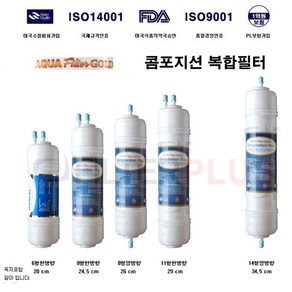 네오센스 복합 코웨이 호환 콤포지션 필터, 통수저항, 1개