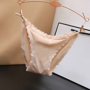 여성용 팬티 레이스 스트랩 헴라인 빅사이즈 삼각팬티 Women's Underpants 뉴타임즈 T822B171