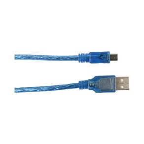 아두이노 30cm케이블 USB2.0 미니타입 블루 DM747