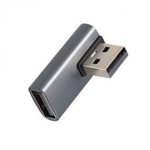 USB3.1 Gen2 ㄱ자노트북연결잭 암수꺽임젠더 연장어댑터