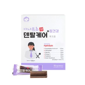 펫러닝 강아지 아나프츄 덴탈케어 15p, 아스코필럼노도섬, 105g, 1개