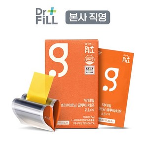 [KT알파쇼핑]닥터필 브라이트닝 글루타치온 포르테 30매X1박스 (총 30매), 10.5g, 1개