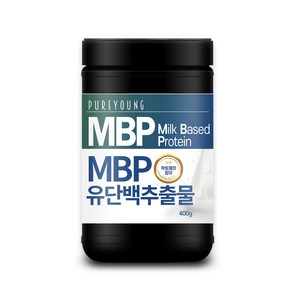 MBP유단백추출물 단백질보충제 400g 락토페린, 1개