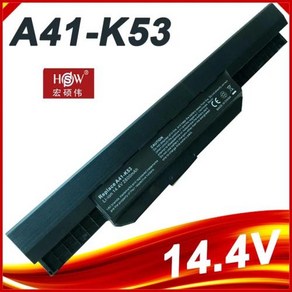 14.4V/14.8V 2600 팩 A41-K53 A32-K53 ASUS K53 K53E X54C X53S X53 K53S X53E X53SV X53U X53B A42-K53 K43