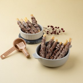 힐링펫 반려견 천연 수제간식 오리갈비껌 5P, 1개