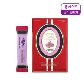 몽베스트 블랜딩 콤부차 타트체리베리 (10스틱포), 50g