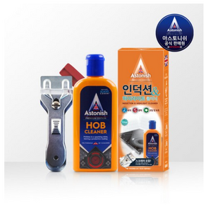 아스토니쉬 [인덕션 하이라이트 클리너 235ml + 스크래퍼] 1세트, 1개