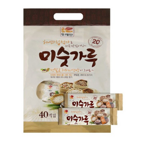 뚜레반/미숫가루 20곡스틱 x40개입, 26g, 40개