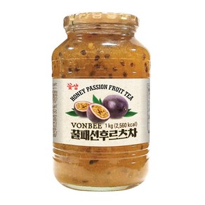 꽃샘 꿀패션후르츠차 1kg 백향과