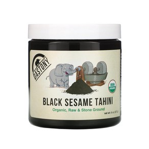 Dastony 오가닉 검은깨 블랙 서세미 타히니 8 oz(227g) Black Sesame Tahini